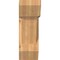 Ekena Millwork Traditional Slat Smooth Bracket w/ Offset Brace, Western Red Cedar, 7 1/2"W x 18"D x 22"H BKT0806X18X22TRA06SWR - alternate 4